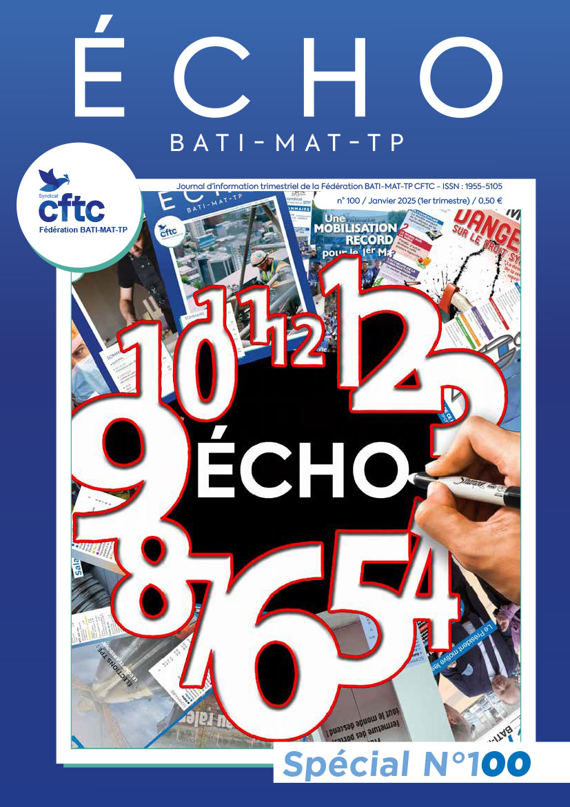 Magazine ECHO 100 - BATI-MAT-TP CFTC