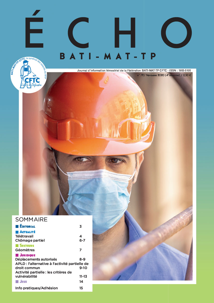 Magazine ECHO 79 - BATI-MAT-TP CFTC