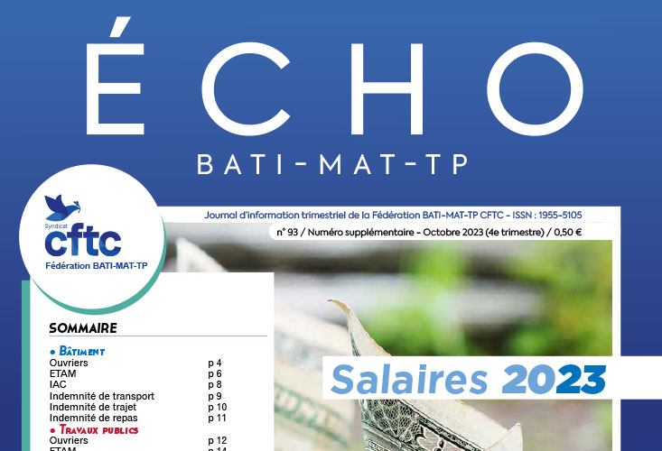 Magazine ECHO 93 - BATI-MAT-TP CFTC