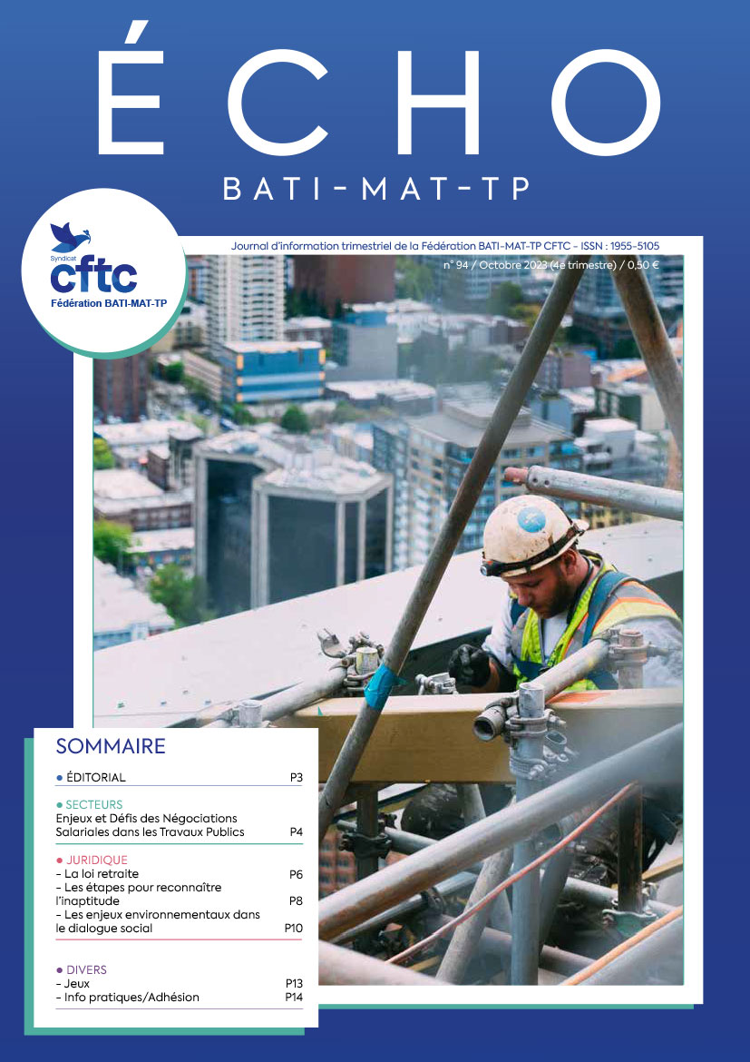 Magazine ECHO 94 - BATI-MAT-TP CFTC