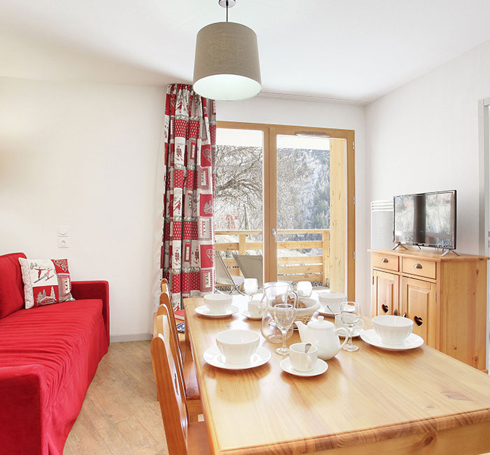 Appartement en résidence PRO BTP Vacances pour un séjour en famille