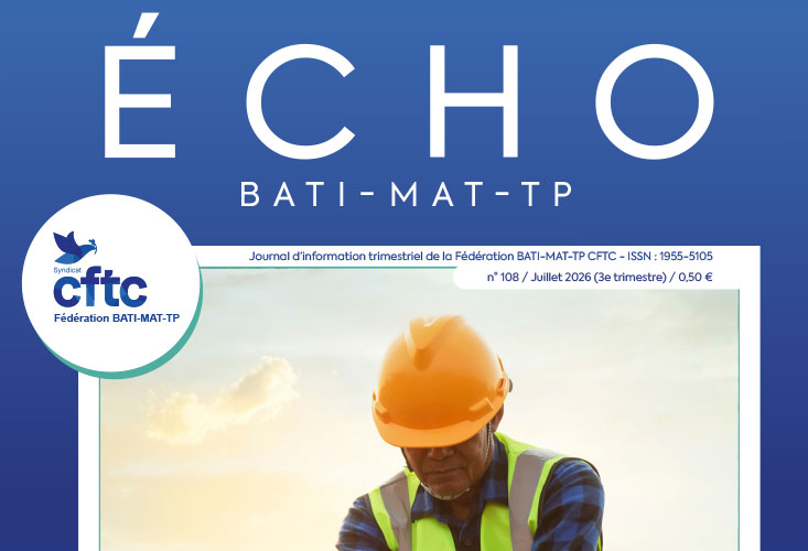 Magazine ECHO 108 - BATI-MAT-TP CFTC